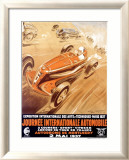 Journée internationale automobile Estampe encadrée par Geo Ham