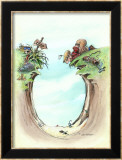 The Sand Trap Estampe encadrée par Gary Patterson