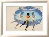 Lake Placid 1980 Figure Skater Affiches par Wheeler 