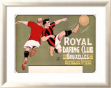 Royal Daring Club, Bruxelles Estampe encadrée par T'Sas 