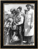 British BSA Racer Lámina giclée enmarcada British BSA Racer Lámina giclée enmarcada