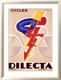 Bicicletas Dilecta Lámina giclée enmarcada Bicicletas Dilecta Lámina giclée enmarcada