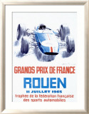 Rouen F1 Grand Prix, c.1965 Lámina giclée enmarcada por Michel Beligond Rouen F1 Grand Prix, c.1965 Lámina giclée enmarcada por Michel Beligond
