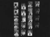 Contact Sheet with Pictures of Argentinian Author Julio Cortazar Premium fotografisk trykk av Pierre Boulat Contact Sheet with Pictures of Argentinian Author Julio Cortazar Premium fotografisk trykk av Pierre Boulat
