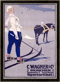 C. Wagner Sportartikel Lámina giclée enmarcada por Carl Moos
