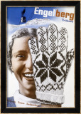 Engelberg Ski Lámina giclée enmarcada por Herbert Matter