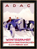 A.D.A.C. Framed Giclee Print by Romer 