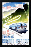 Corsa Bolzano to Mendola Lámina giclée enmarcada por Franz Lenhart