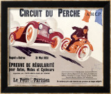 Circuit du Perche Framed Giclee Print by Joe Bridge