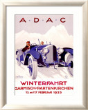 A.D.A.C. Framed Giclee Print by Romer 