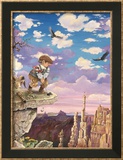Viser loin Estampe encadrée par Gary Patterson