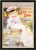 Expo Universelle Liege, 1905 Lámina giclée enmarcada por Fernand Toussaint Expo Universelle Liege, 1905 Lámina giclée enmarcada por Fernand Toussaint