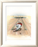 Curve Ball Estampe encadrée par Gary Patterson