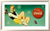 Coca-Cola Lámina giclée enmarcada