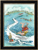 Free Style Estampe encadrée par Gary Patterson