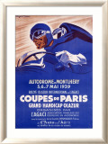 Coupes de Paris Lámina giclée enmarcada por Geo Ham