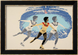 Lake Placid 1980 Figure Skater Prints by Wheeler 