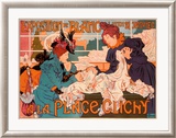 Exposition de Blanc Place Framed Giclee Print by Thiriet 