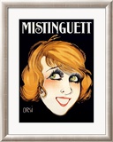 Mistinguett Estampe encadrée par Orsi 
