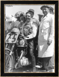 British BSA Racer Lámina giclée enmarcada British BSA Racer Lámina giclée enmarcada