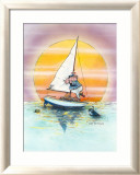 Boat Lover Estampe encadrée par Gary Patterson