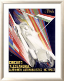 Circuito Alessandria Framed Giclee Print by Giuseppe Riccobaldi
