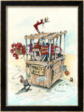 In Trouble Again Estampe encadrée par Gary Patterson