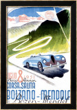 Corsa Bolzano to Mendola Lámina giclée enmarcada por Franz Lenhart