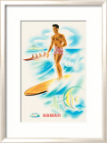Matson Line Surfer Posters par Frank MacIntosh