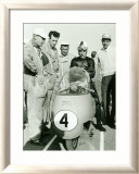 Moto Guzzi GP Motorcycle Lámina giclée enmarcada por Giovanni Perrone