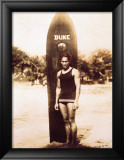 Duke Kahanamoku Framed Giclee Print