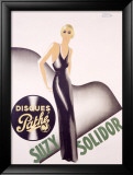 Suzy Solidor Indrammet giclee-tryk af Paul Colin
