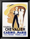 Chevalier Cas de Paris Framed Giclee Print by Charles Kiffer