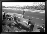 1966 LeMans Estampe encadrée