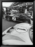 1966 LeMans Estampe encadrée