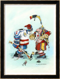 Comparing Battle Scars Estampe encadrée par Gary Patterson
