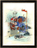 The Check Estampe encadrée par Gary Patterson