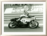Aermacchi GP Motorcycle Lámina giclée enmarcada