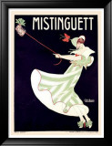Mistinguett Innrammet Giclee-trykk av Georges Kugelmann Benda Mistinguett Innrammet Giclee-trykk av Georges Kugelmann Benda