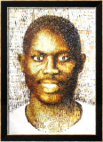 Weah Lámina enmarcada de edición limitada por Chris Britz Weah Lámina enmarcada de edición limitada por Chris Britz