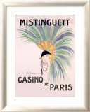 Mistinguett, Casino de Paris Framed Giclee Print by Charles Gesmar