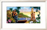 Surfing in Paradise Affiches par Warren Rapozo