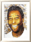 Pele Reproduction encadrée édition limitée par Chris Britz