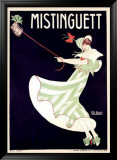 Mistinguett Lámina giclée enmarcada por Georges Kugelmann Benda Mistinguett Lámina giclée enmarcada por Georges Kugelmann Benda
