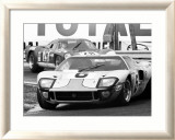 1969 LeMans Estampe encadrée