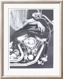 Seduction Lámina enmarcada de edición limitada por Harvey Edwards