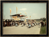 GP Ducati Motorcycle Race Lámina giclée enmarcada por Giovanni Perrone