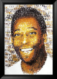 Pele Reproduction encadrée édition limitée par Chris Britz