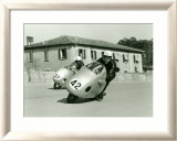 NSU GP Motorcycle Framed Giclee Print by Giovanni Perrone