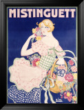 Mistinguett Lámina giclée enmarcada